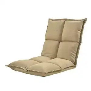 Bodenstuhl [en.casa] Verstellbare Klappliege 5-stufig Polyester