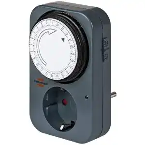 Zeitschaltuhr Brennenstuhl MZ 20, mechanische Timer-Steckdose
