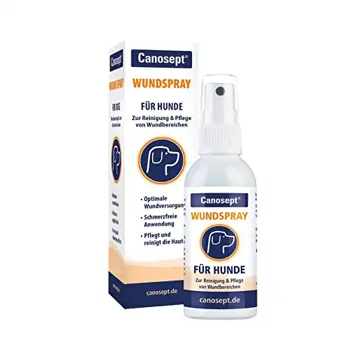 Wundspray für Hunde Canosept 75ml – zur Reinigung und Pflege