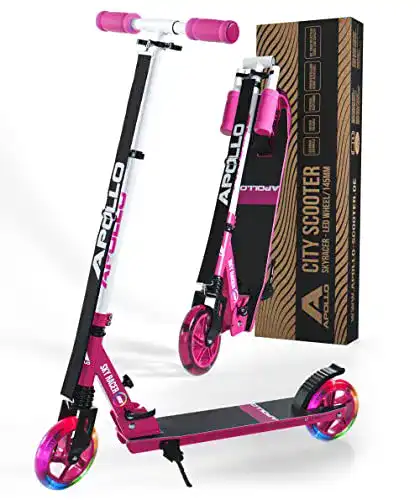 Apollo-Roller Apollo Scooter LED Skyracer mit Led Wheels