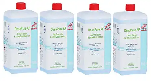 Desinfektionsmittel mit Alkohol Assindia DesoPure AF, 4 x 1000ml