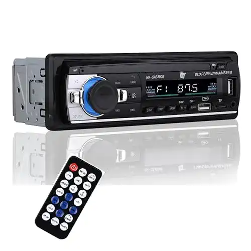 Autoradio mit Fernbedienung NK mit Bluetooth 4.0-1 DIN