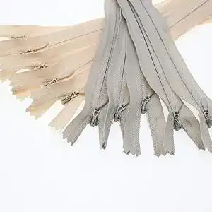Nahtverdeckter Reißverschluss Leekayer 15,2cm Nylon