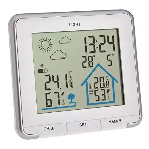 TFA-Dostmann-Wetterstation TFA Dostmann, Funk Life, digital