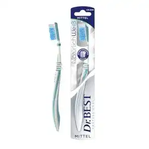 Dr.-Best-Zahnbürste Dr.Best Best Natürlich Weiß Zahnbürste, Mittel