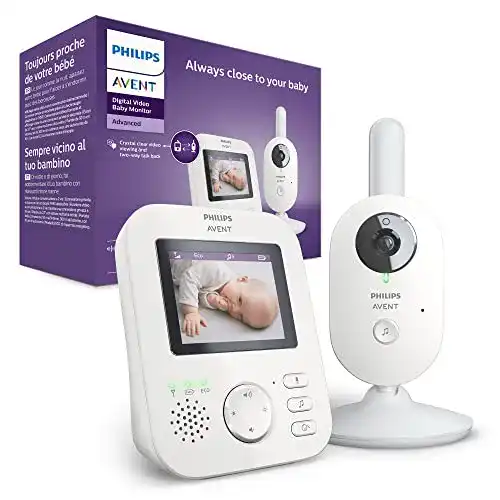 Babyphone Philips Avent Video mit Kamera, SCD833/26