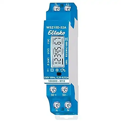 Stromzähler Eltako ELTA elektronisch WSZ15D-32A geeicht