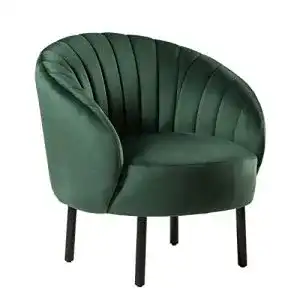 Lounge-Sessel HIC High in the clouds Samt Sessel Grün Modern
