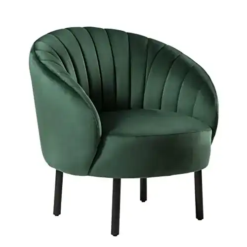 Lounge-Sessel HIC High in the clouds Samt Sessel Grün Modern