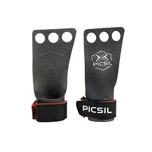 Grip-Pads PICSIL RX Carbon-Griffe 3H – Handschuhe (S, Orange)