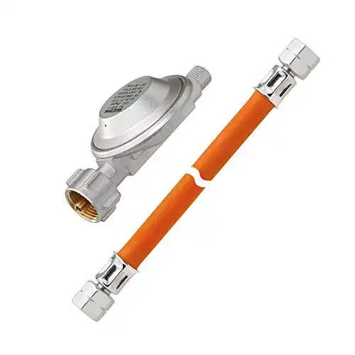 Gasdruckregler GOK 50 mbar inkl. 150 cm Gasschlauch