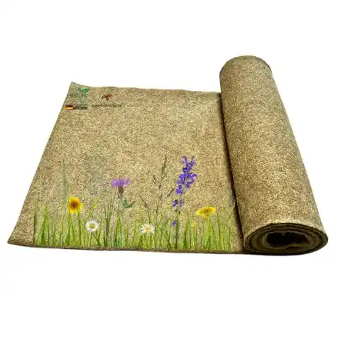 Hanfmatte pemmiproducts Nager-Teppich aus 100 % Hanf