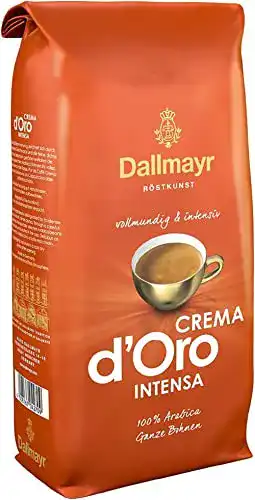 Kaffeebohnen Dallmayr Kaffee Crema d’Oro Intensa, 1000g Beutel