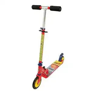 Kinderroller Smoby 750326 – Cars Roller mit Bremse, klappbar