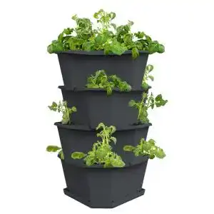 Hochbeet (Kunststoff) GUSTA GARDEN Paul Potato Starter stapelbar