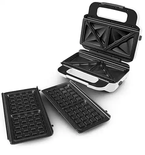 Tefal-Waffeleisen Tefal SW7011 Snack XL Sandwichmaker