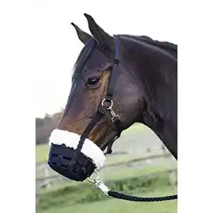 Fressbremse Pferd Busse Fressbremse COMFY, Warmblut, schwarz