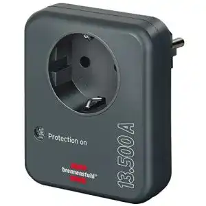 Steckdosenadapter Brennenstuhl Überspannungsschutz 13.500 A