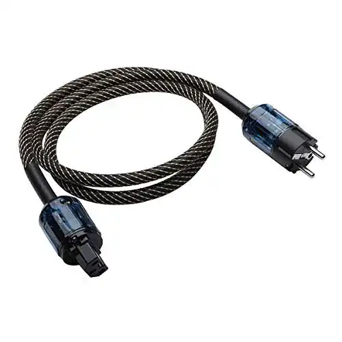 HiFi-Netzkabel dazxle Highend Stromkabel Netzkabel 1M