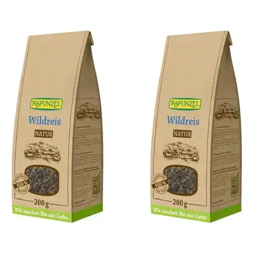 Wildreis Rapunzel Bio natur / Vollkorn, 2 x 200 gr