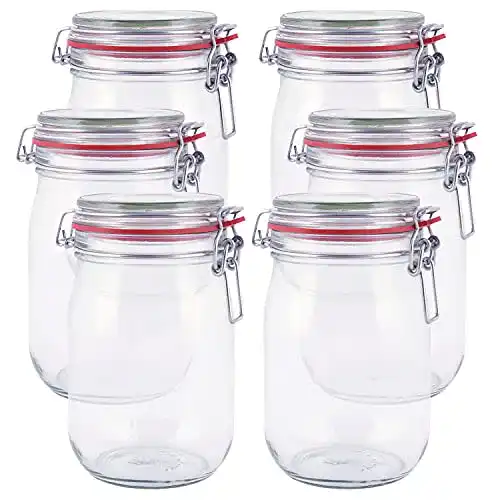 Die beste Fermentiergläser pajoma Drahtbügelglas 6er-Set 1000 ml 2026 Test Bestseller Fermentiergläser pajoma Drahtbügelglas 6er-Set 1000 ml