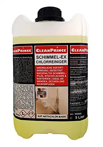 Schimmelentferner CleanPrince 5 Liter Schimmel-Ex Chlorreiniger