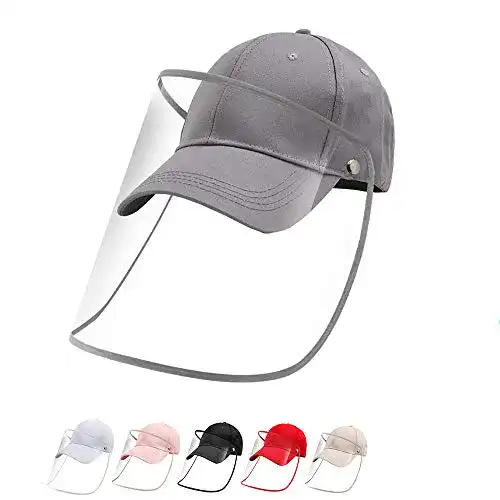 Kappe mit Visier hunteen Baseball Caps Blau für Unisex Anti-UV