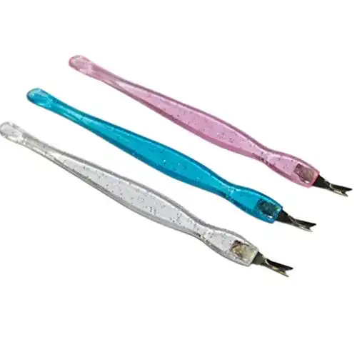 Nagelhautmesser Lurrose 10pcs Cuticle Trimmer Pedicure
