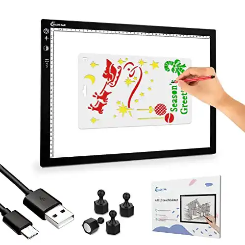 Leuchttisch A3 XIAOSTAR A3 Led Licht Pad Leuchttisch, Smart