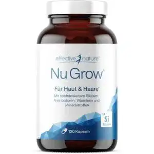 Silizium-Kapseln effective nature Silizium Nu Grow 120 Kapseln