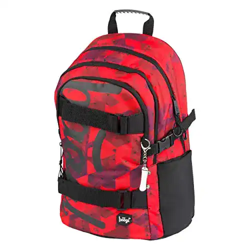 Skateboard-Rucksack Baagl Schulrucksack für Jungen Mädchen