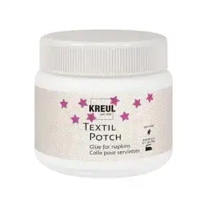 Serviettenkleber Kreul 90981 – Javana Textil Potch, 150 ml