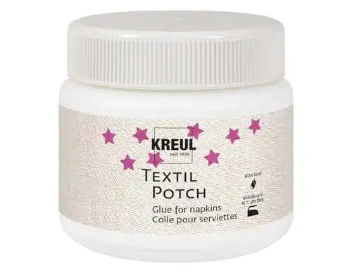 Serviettenkleber Kreul 90981 – Javana Textil Potch, 150 ml