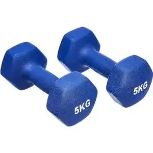 Hanteln (5 kg) Amazon Basics Neopren Hanteln Gewichte, (2er-Set)