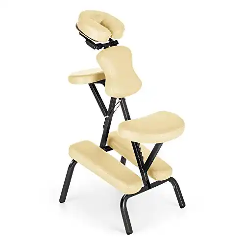 Massagestuhl Klarfit MS 300, Sitz & Armablage verstellbar
