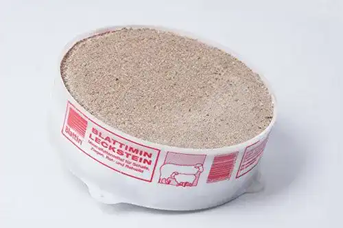 Ziegenfutter Blattimin Leckstein Leckschale Mineralstoff 2 kg