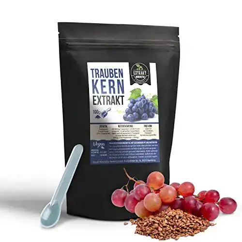 OPC-Pulver foodfrog Traubenkern OPC EXTRAKT, 100g PULVER