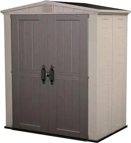 Gartenhaus Kunststoff Keter Gerätehaus Factor 6×3