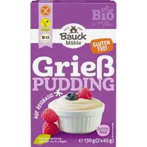 Grießbrei Bauckhof Grießpudding glutenfrei Bio (2 x 130 gr)