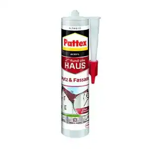 Pattex-Silikon Pattex 1673624 Putz und Fassade Acryl altweiß