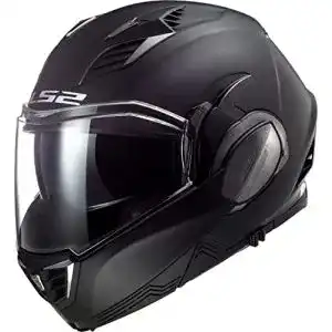 LS2-Helm LS2 FF900 Valiant II Solid Helm Schwarz Matt XXXL