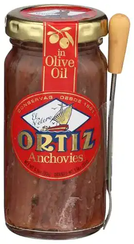 Sardellenfilet Conservas Ortiz Ortiz Sardellen Filets Olivenöl, 95g