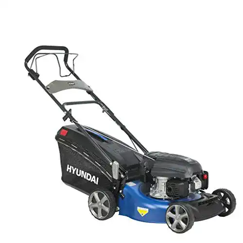 Benzin-Rasenmäher mit Antrieb Hyundai, mit Mulchfunktion