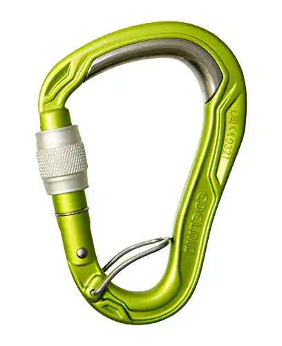 HMS-Karabiner EDELRID Unisex – Erwachsene HMS Bulletproof Screw FG