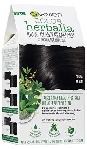 Garnier-Haarfarbe Garnier Color Herbalia Mokkabraun, 3er Pack