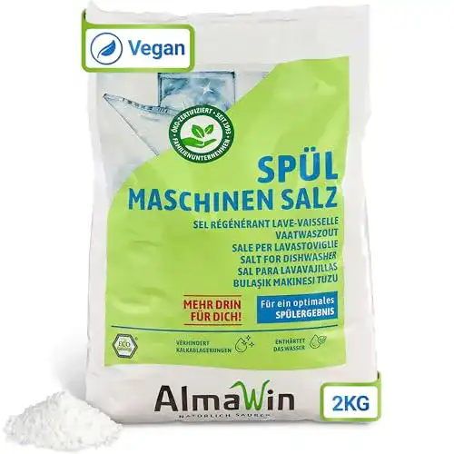 Spülmaschinensalz AlmaWin, Geschirrspülsalz, 2 kg
