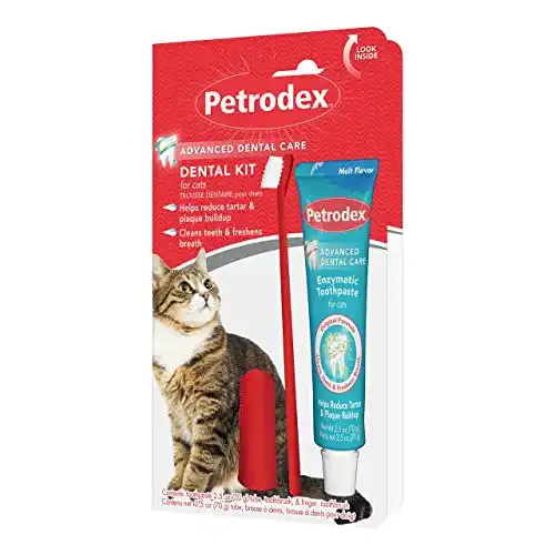 Katzenzahnpasta SENTRY Petrodex Zahnpflegeset für Katzen