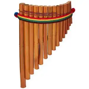 Panflöte Atlas World Music Atlas Peruvian 15 Note Panpipe