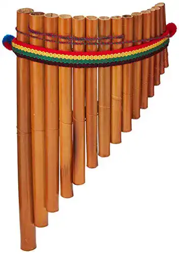 Panflöte Atlas World Music Atlas Peruvian 15 Note Panpipe