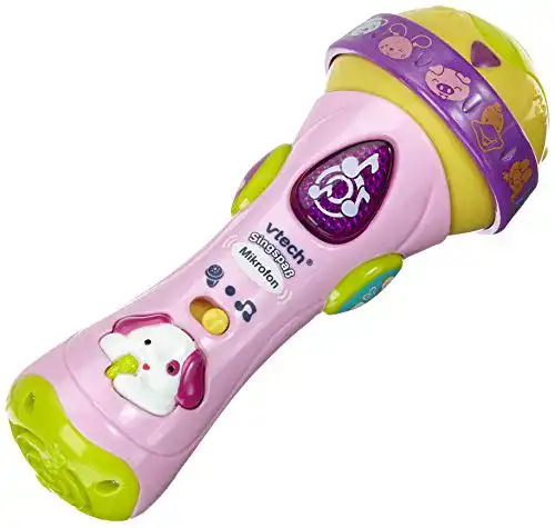 Kinder-Mikrofon Vtech Baby 80-078754 – Singspaß Mikrofon pink